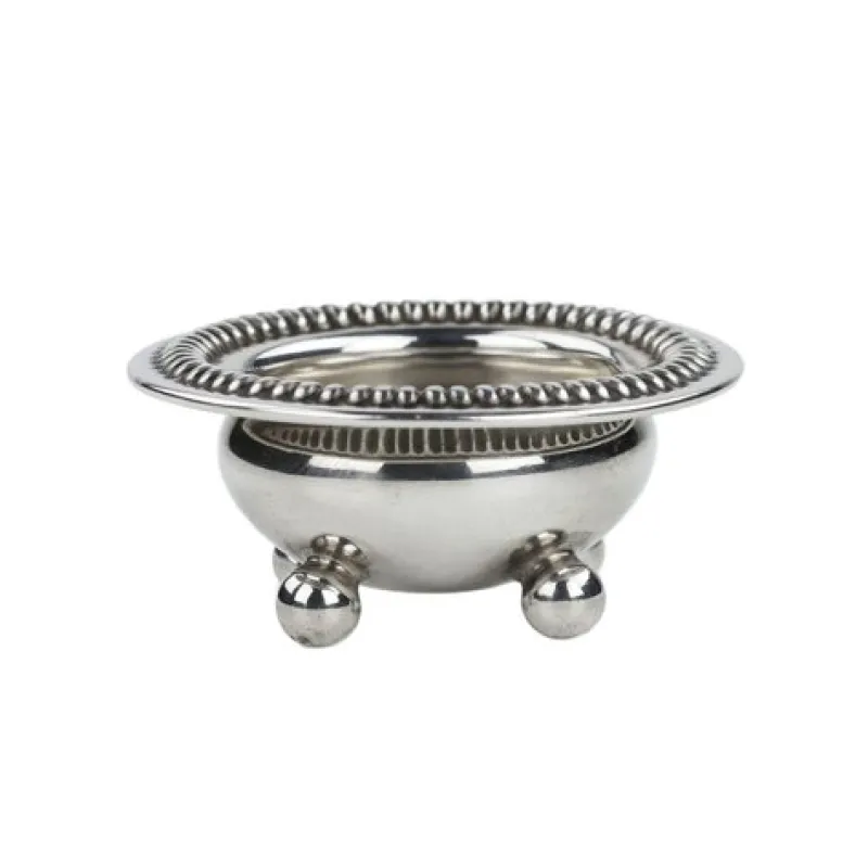 Pamono Salt Cellar on Ball Feet from Gorham Silver Co., USA, 20th Century> Salt & Pepper Shakers