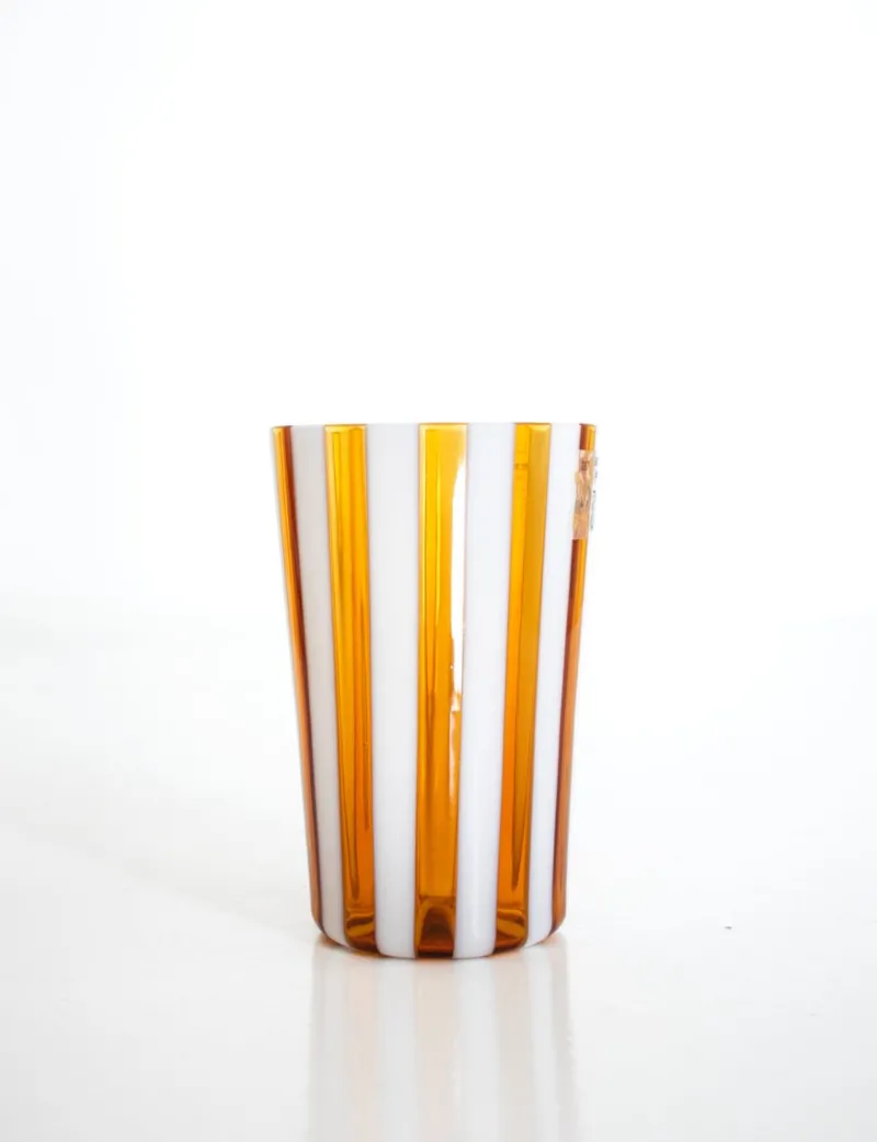 Pamono Salty Caramel Collection Glasses by Maryana Iskra for Ribes the Art of Glass, Set of 6