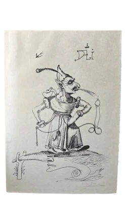Clearance Pamono Salvador Dalí, The Drastic Dreams of Pantagruel, 1970, Lithograph
