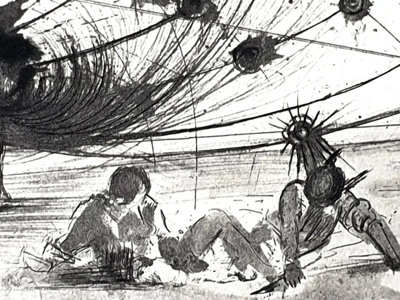 Pamono Salvador Dali - Argus - Original Etching 1962> Surrealist