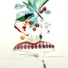 Pamono Salvador Dali - Cherries - Original Hand-Signed Lithograph 1969> Surrealist