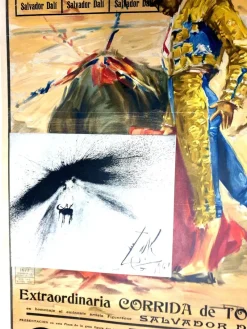 Pamono Salvador Dali - Corrida - Poster with Etching 1961> Surrealist