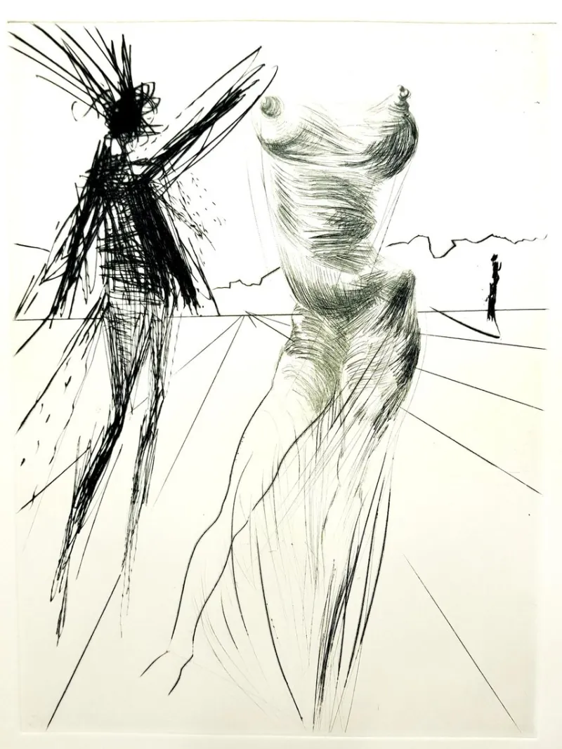 Pamono Salvador Dali - Sator from ''Faust'' 1969> Surrealist