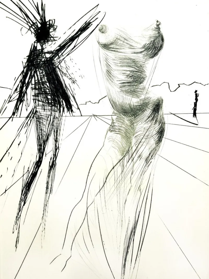 Pamono Salvador Dali - Sator from ''Faust'' 1969> Surrealist