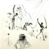 Hot Pamono Salvador Dali - Venus in Furs - Original Stamp-Signed Etching 1968