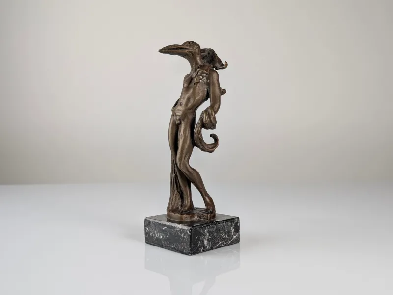 Pamono Salvador Dali, Birdman Sculpture, 1960s, Bronze> Sculpture