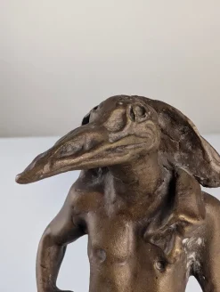 Pamono Salvador Dali, Birdman Sculpture, 1960s, Bronze><noscript><img width=