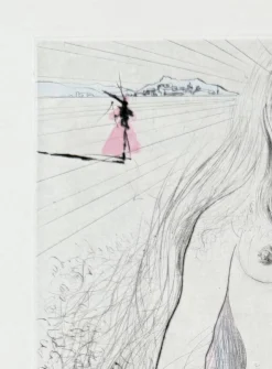 Online Pamono Salvador Dali, Femme à cheval, 1969, Etching