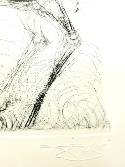 Pamono Salvador Dali, Knight & Death from Faust, 1969, Etching><noscript><img width=