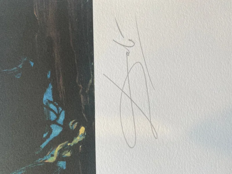 Clearance Pamono Salvador Dali, La girafe enflammée, 1969, Lithograph