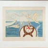 New Pamono Salvador Dali, La machine à coudre, 1975, Etching