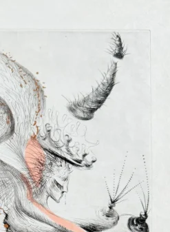 Pamono Salvador Dali, Le Démon ailé, 1969, Etching><noscript><img width=