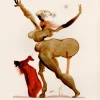 Outlet Pamono Salvador Dali, Manto (Daughter of Tiresias), 1964, Original Woodcut
