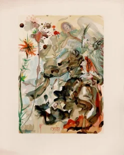 Clearance Pamono Salvador Dali, The Apparition of Saint James, 1964, Original Woodcut