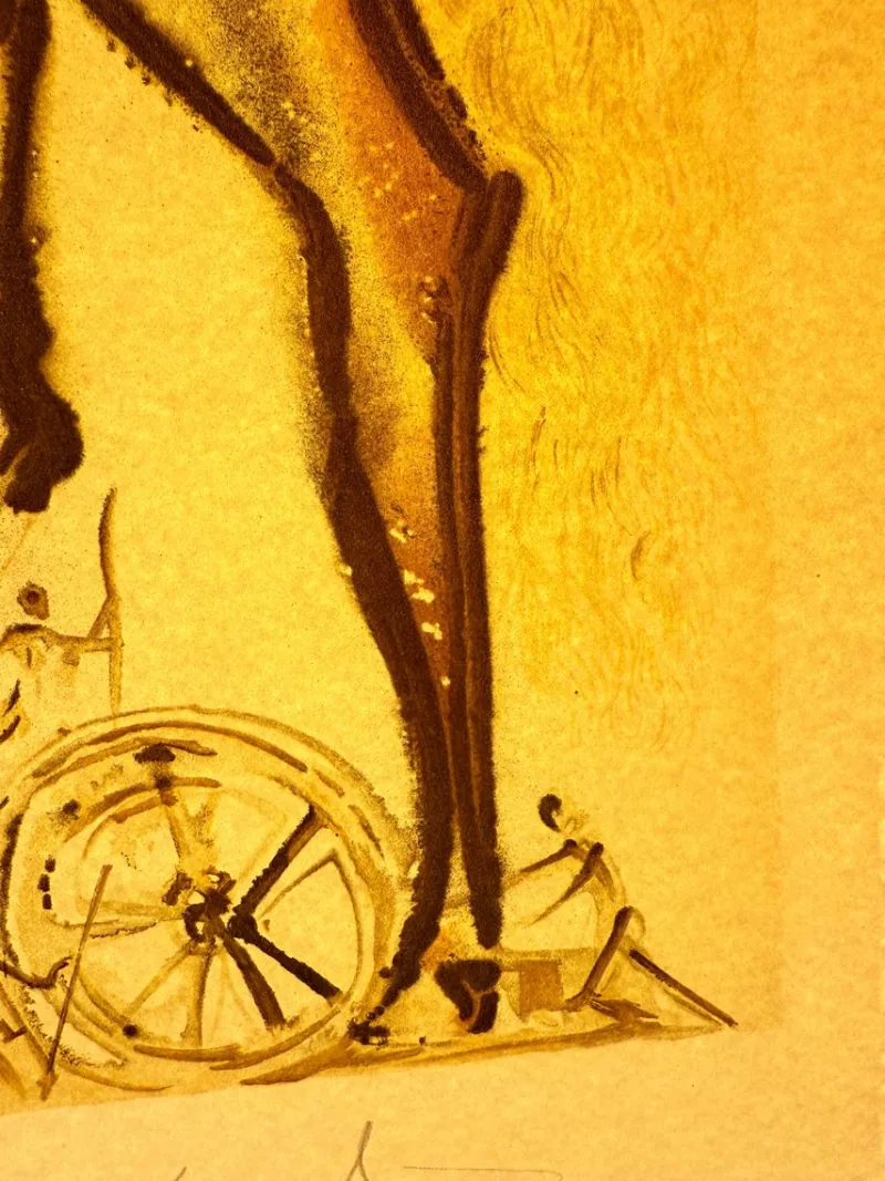 Discount Pamono Salvador Dali, The Trojan Horse, 1970, Lithograph