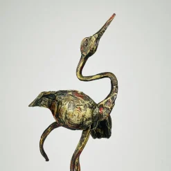 Outlet Pamono Salvino Marsura, Brutalist Sculpture Bird, 1950s, Iron