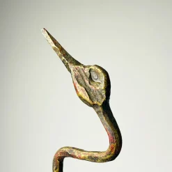 Outlet Pamono Salvino Marsura, Brutalist Sculpture Bird, 1950s, Iron