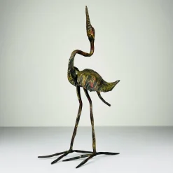Outlet Pamono Salvino Marsura, Brutalist Sculpture Bird, 1950s, Iron
