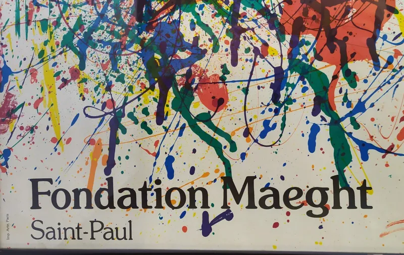 Best Pamono Sam Francis, Poster Lithograph, 1983