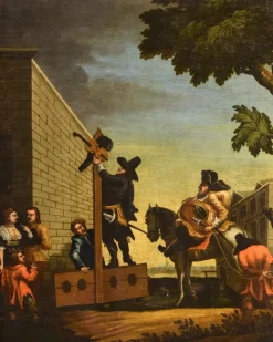 Pamono Samuel Butler Hogarth, Hudibras Triomphante, 1700s, Oil on Canvas><noscript><img width=