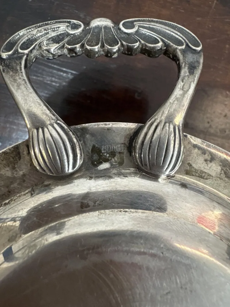 Clearance Pamono San Marco 800 Silver Oil Cruet Table Set, 1940s, Set of 6