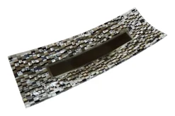 Pamono San Rocco R50 Murano Glass Plate by Stefano Birello for VéVé Glass> Decorative Plates