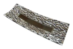 Pamono San Rocco R50 Murano Glass Plate by Stefano Birello for VéVé Glass> Decorative Plates