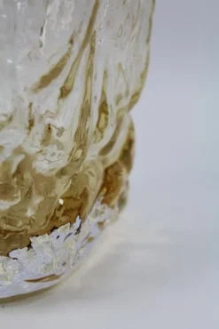 Pamono Sand Shape 2 Fluid Hot Blown Glass Decorative Object by Vogel Studio><noscript><img width=