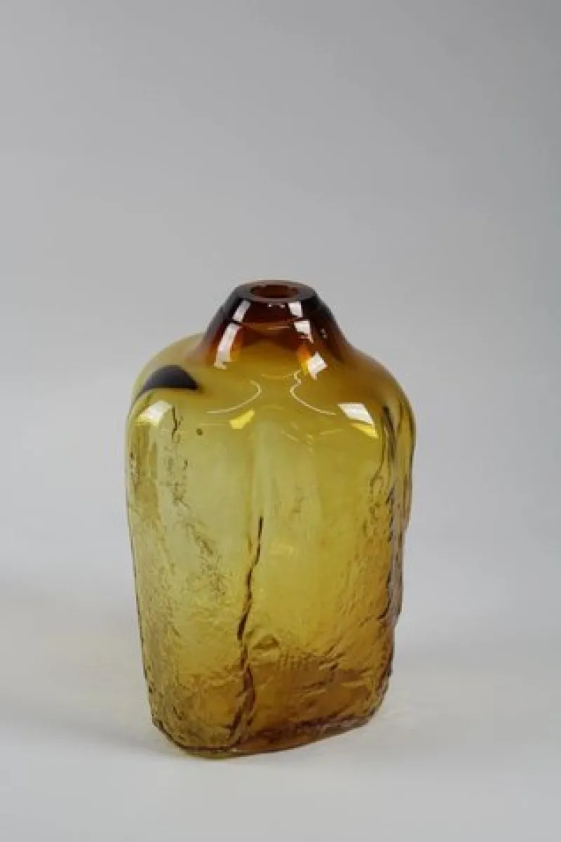 Pamono Sand Shape 2 Fluid Hot Blown Glass Decorative Object by Vogel Studio> Decorative Objects