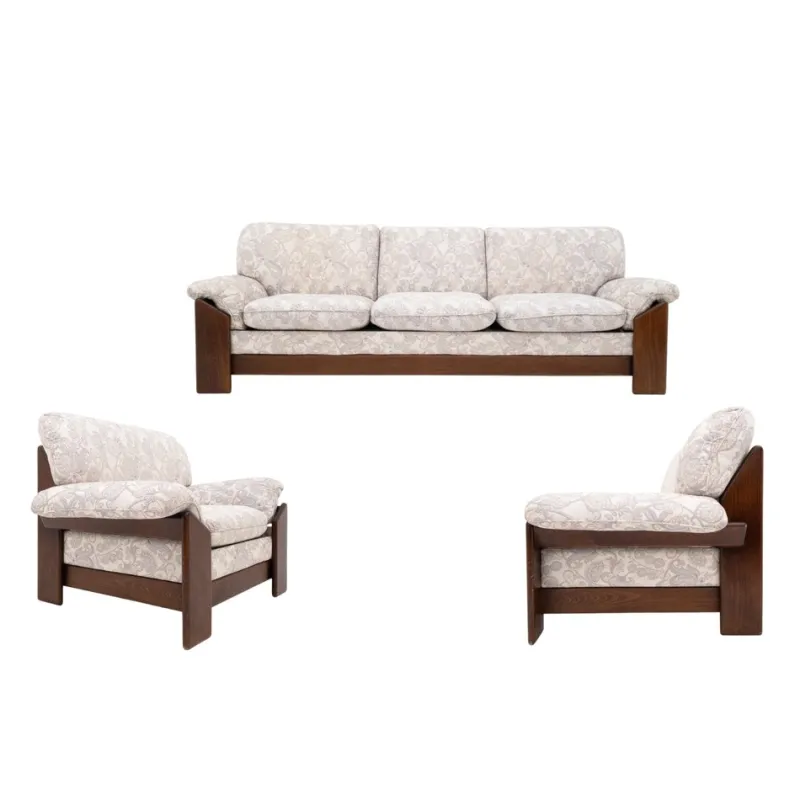 Pamono Sapporo 3-Seater Sofa by Mario Marenco for Mobilgirgi, Italy, 1970s> Living Room Sets