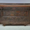 Pamono Sardinian Chest in Chestnut Wood, Mid-19th Century> Trunks Crates & Baskets