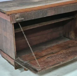 Pamono Sardinian Chest in Chestnut Wood, Mid-19th Century><noscript><img width=