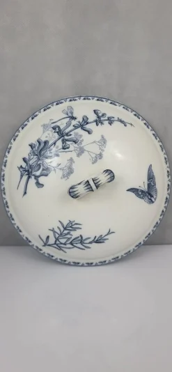 Pamono Sarreguemines Earthenware Soup Tureen, 1890s><noscript><img width=