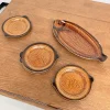Clearance Pamono Sarreguemines Fish Plates and Dishes, 1970s, Set of 7