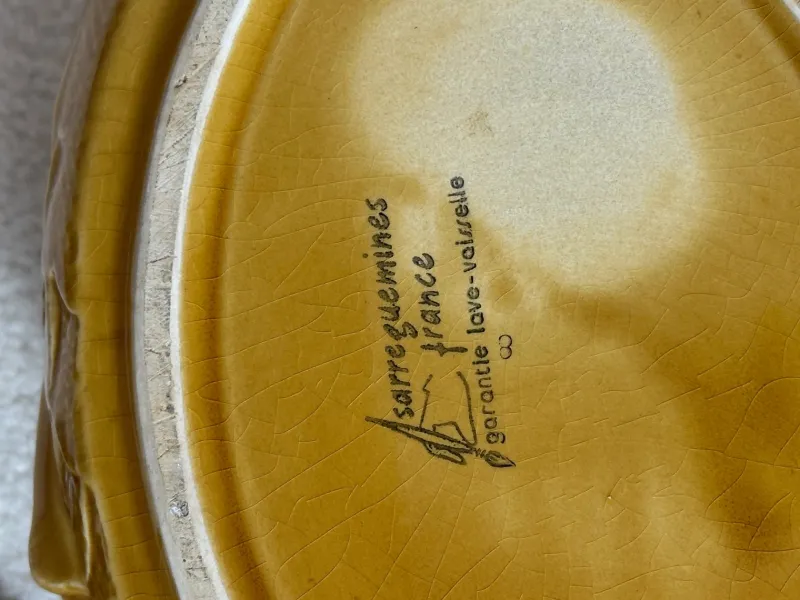 Pamono Sarreguemines Fish Service, 1950, Set of 14