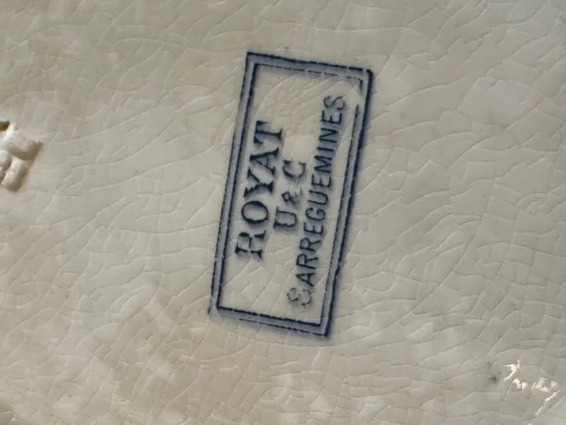 Pamono Sarreguemines Plates, 1900, Set of 6> Dinnerware Accessories
