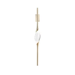 Pamono Satin Brass 12 Wall Sconce by Il Pezzo Mancante><noscript><img width=