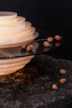 Hot Pamono Saturno Lamp by Silvana Barbato for Marmi Regina