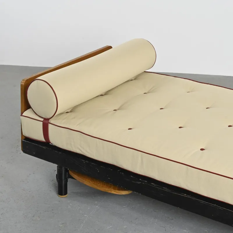Pamono Scal Bed by Jean Prouvé for Steph Simon, 1960s> Daybeds & Chaises Lounges