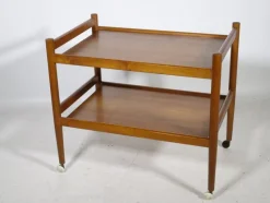 Pamono Scandinavian Bar Wagon in Teak, 1960s> Serving Bar Carts & Trolleys