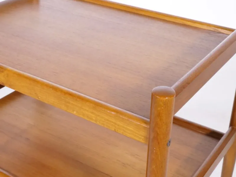 Pamono Scandinavian Bar Wagon in Teak, 1960s> Serving Bar Carts & Trolleys