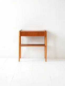 Hot Pamono Scandinavian Bedside Table by Ab Carlström & Co, 1960s