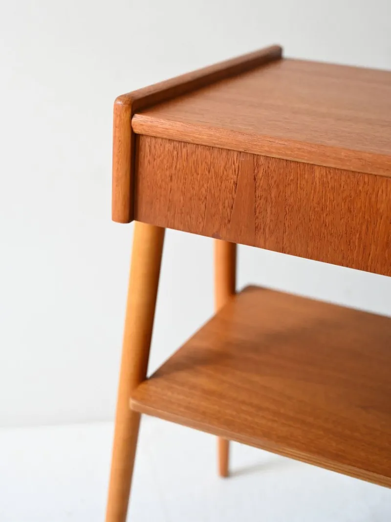 Hot Pamono Scandinavian Bedside Table by Ab Carlström & Co, 1960s