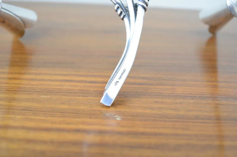 Pamono Scandinavian Calla Lily Candleholder by Hans Jensen, 1960s> Candleholders