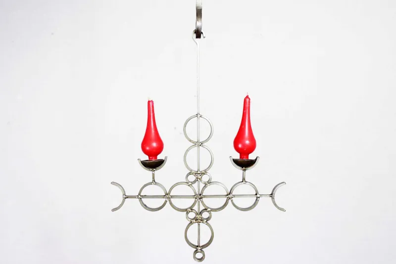 Best Pamono Scandinavian Candleholder, 1960s