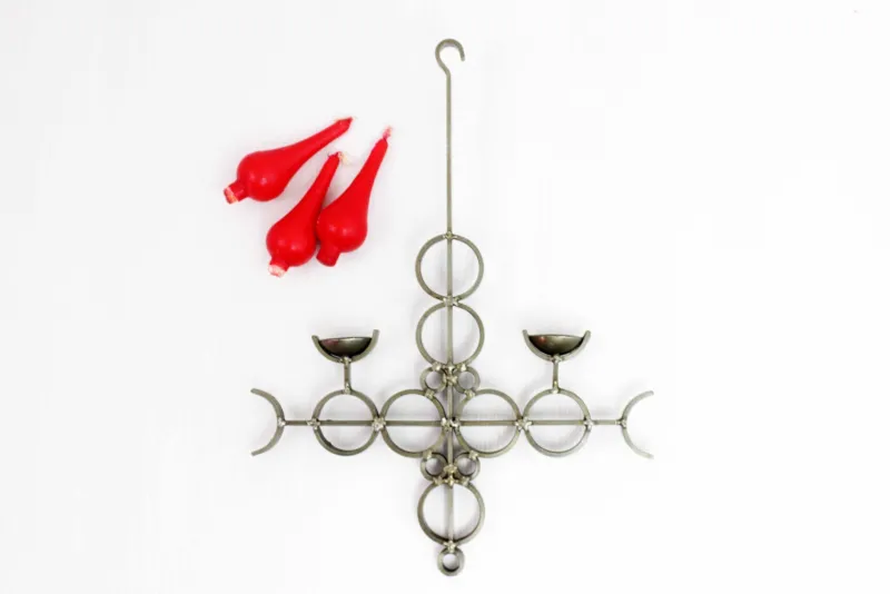Best Pamono Scandinavian Candleholder, 1960s