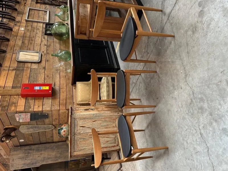Sale Pamono Scandinavian Chairs, 1960s, Set of 3