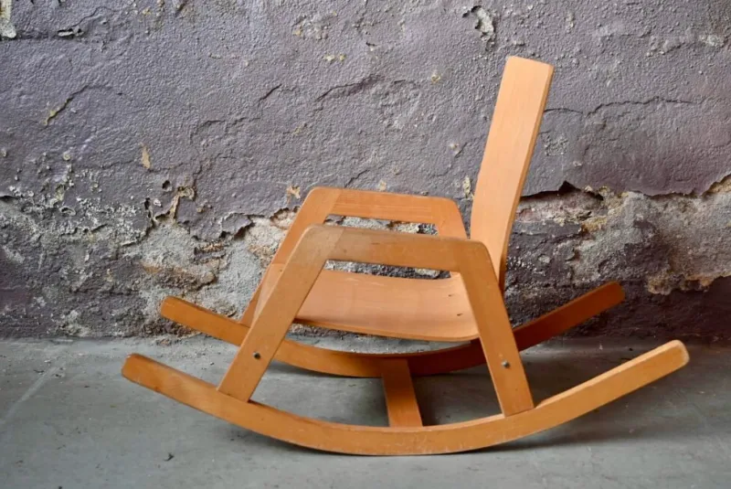 Sale Pamono Scandinavian Children's Rocking Chair by Wehrfritz, 1980s