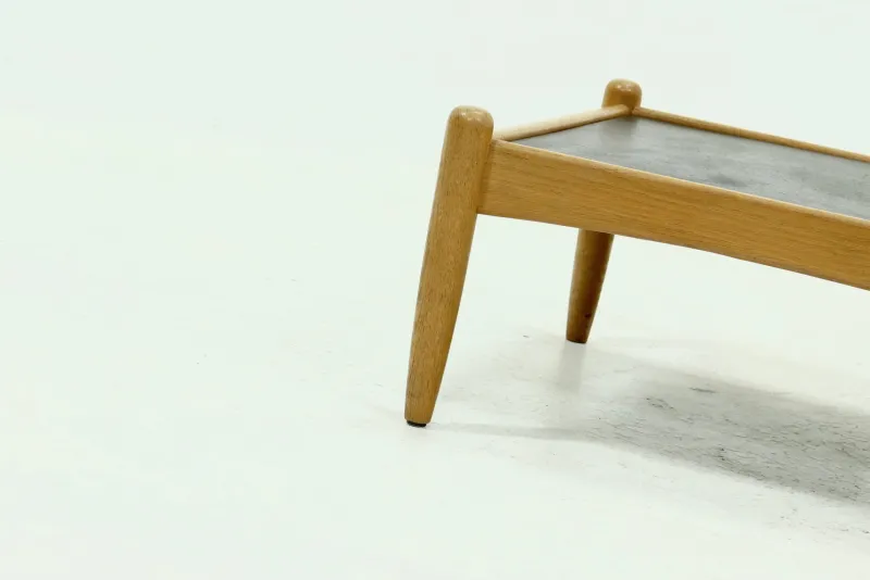Pamono Scandinavian Coffee Table in Oak and Slate by Eric Merthen for Ire Möbler, 1960s> Coffee & Side Tables