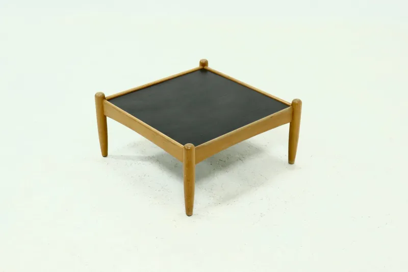 Pamono Scandinavian Coffee Table in Oak and Slate by Eric Merthen for Ire Möbler, 1960s> Coffee & Side Tables